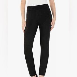 Dalia Women’s Black Pull On Black Pants Size Small